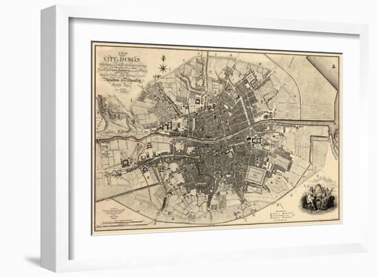 1797, Ireland, Dublin-null-Framed Giclee Print