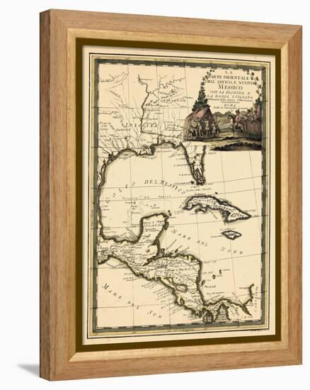 1798, Cuba, Central America, Latin America-null-Framed Premier Image Canvas