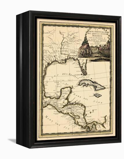 1798, Cuba, Central America, Latin America-null-Framed Premier Image Canvas