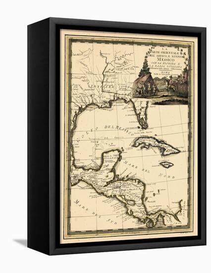 1798, Cuba, Central America, Latin America-null-Framed Premier Image Canvas