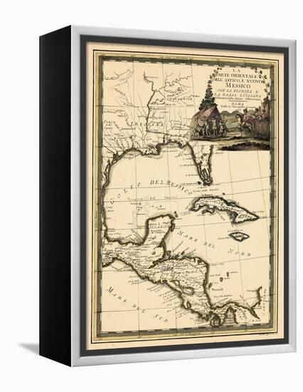 1798, Cuba, Central America, Latin America-null-Framed Premier Image Canvas