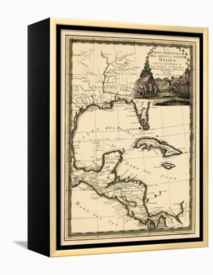 1798, Cuba, Central America, Latin America-null-Framed Premier Image Canvas