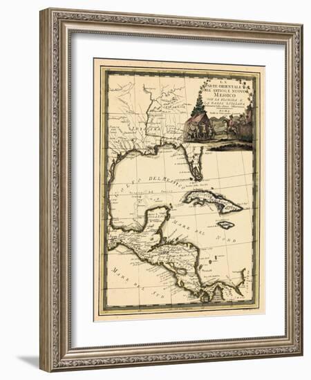 1798, Cuba, Central America, Latin America-null-Framed Giclee Print