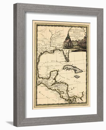 1798, Cuba, Central America, Latin America-null-Framed Giclee Print