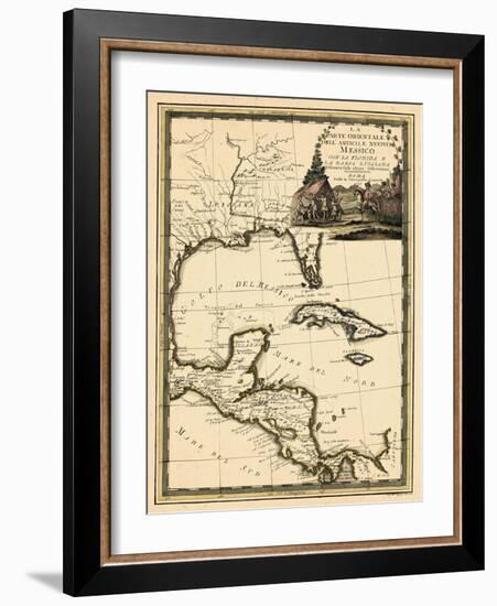 1798, Cuba, Central America, Latin America-null-Framed Giclee Print