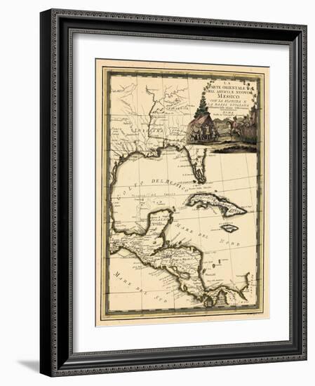1798, Cuba, Central America, Latin America-null-Framed Giclee Print