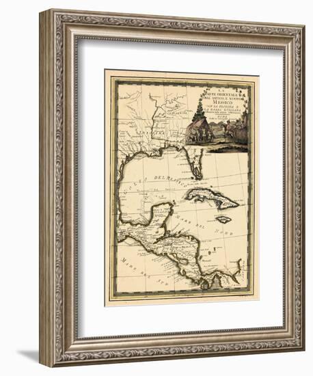 1798, Cuba, Central America, Latin America-null-Framed Premium Giclee Print