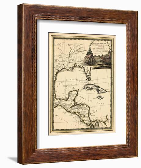 1798, Cuba, Central America, Latin America-null-Framed Premium Giclee Print