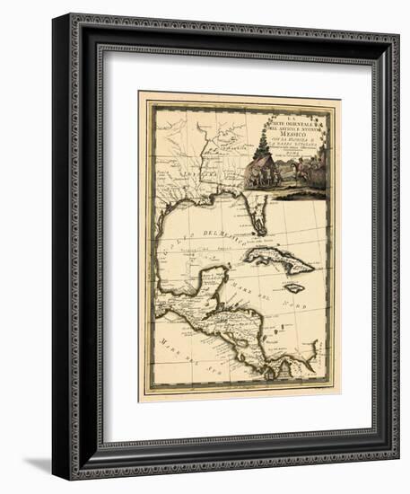 1798, Cuba, Central America, Latin America-null-Framed Premium Giclee Print