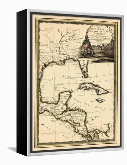 1798, Cuba, Central America, Latin America-null-Framed Premier Image Canvas