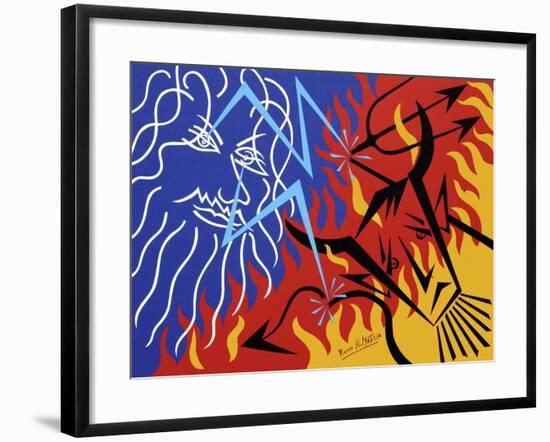 17G-Pierre Henri Matisse-Framed Giclee Print