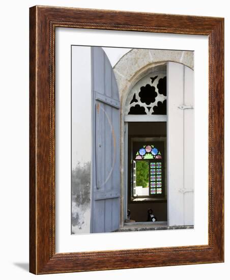17th Century Church, Case-Pilote, Martinique, French Antilles, West Indies-Scott T. Smith-Framed Photographic Print