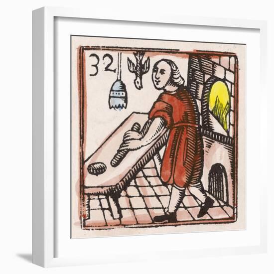 17th Century Cook-null-Framed Art Print