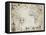17th Century Nautical Map of the Atlantic-Library of Congress-Framed Premier Image Canvas