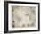 17th Century Nautical Map of the Atlantic-Library of Congress-Framed Photographic Print