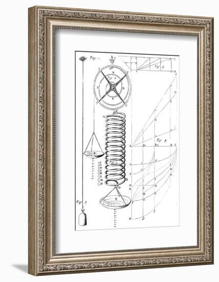 17th Century Scientific Apparatus-Library of Congress-Framed Photographic Print