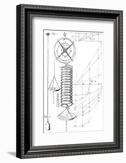 17th Century Scientific Apparatus-Library of Congress-Framed Photographic Print