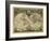 17th Century World Map-Library of Congress-Framed Photographic Print