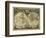 17th Century World Map-Library of Congress-Framed Photographic Print
