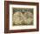 17th Century World Map-Library of Congress-Framed Photographic Print