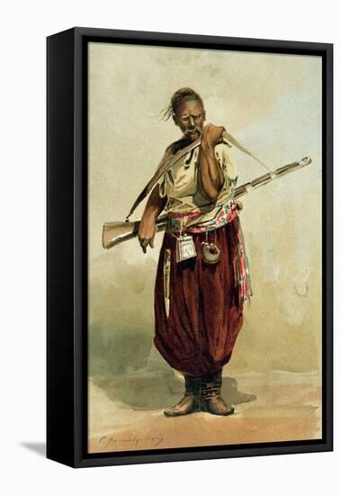 17th Century Zaporogue Cossack, Late 19th Century-null-Framed Premier Image Canvas