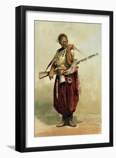 17th Century Zaporogue Cossack, Late 19th Century-null-Framed Giclee Print