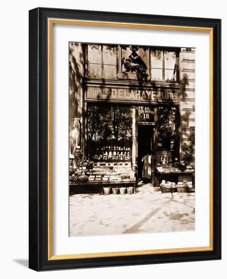 18 Quai de la Me?gisserie au Coq Hardi-Eugène Atget-Framed Photographic Print