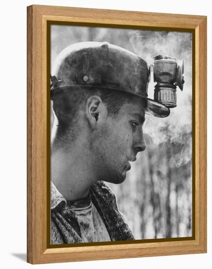 18 Year Old Coal Miner Ray Martin Near Islom, Kentucky-John Dominis-Framed Premier Image Canvas