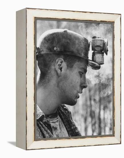 18 Year Old Coal Miner Ray Martin Near Islom, Kentucky-John Dominis-Framed Premier Image Canvas