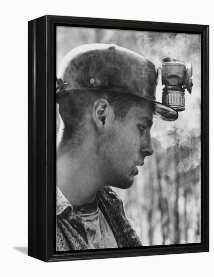 18 Year Old Coal Miner Ray Martin Near Islom, Kentucky-John Dominis-Framed Premier Image Canvas