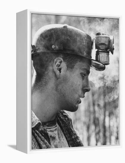 18 Year Old Coal Miner Ray Martin Near Islom, Kentucky-John Dominis-Framed Premier Image Canvas