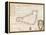 1803 Map of Easter Island-null-Framed Stretched Canvas