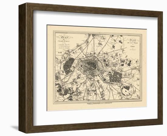 1805, France, Paris-null-Framed Giclee Print