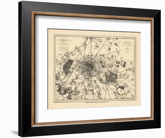 1805, France, Paris-null-Framed Giclee Print