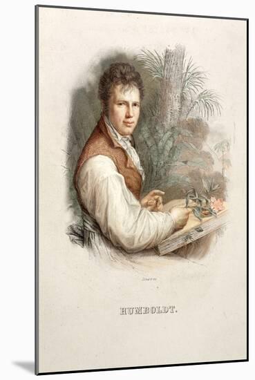 1806 Alexander Humboldt Naturalist-Paul Stewart-Mounted Photographic Print