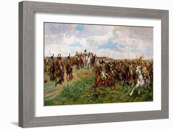 1807, Friedland-Jean-Louis Ernest Meissonier-Framed Giclee Print