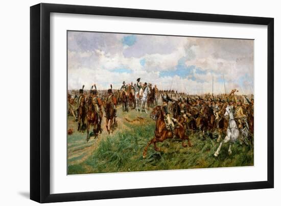 1807, Friedland-Jean-Louis Ernest Meissonier-Framed Giclee Print