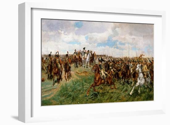 1807, Friedland-Jean-Louis Ernest Meissonier-Framed Giclee Print