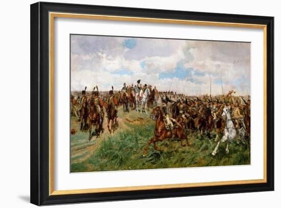 1807, Friedland-Jean-Louis Ernest Meissonier-Framed Giclee Print