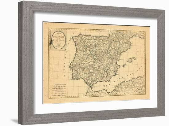 1808, Portugal, Spain-null-Framed Giclee Print