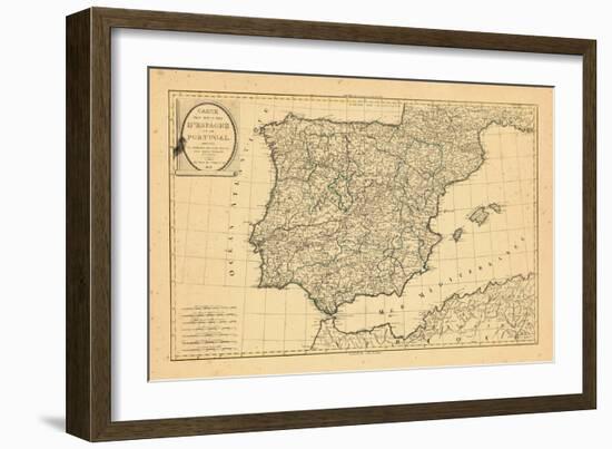 1808, Portugal, Spain-null-Framed Giclee Print