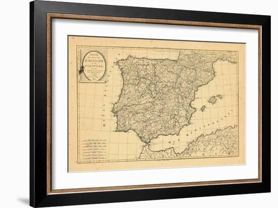 1808, Portugal, Spain-null-Framed Giclee Print