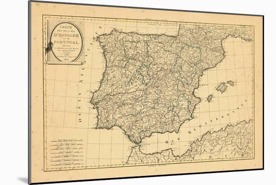 1808, Portugal, Spain-null-Mounted Giclee Print