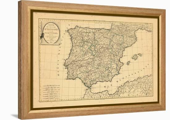 1808, Portugal, Spain-null-Framed Premier Image Canvas