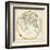 1812 Eastern Hemisphere-Pinkerton-Framed Art Print