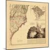 1812, North Carolina, Maryland, South Carolina, Virginia-null-Mounted Giclee Print