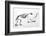 1812 Sloth Skeleton by Cuvier-Stewart Stewart-Framed Photographic Print