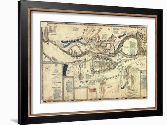 1813, Fort Meigs, Ohio, United States-null-Framed Giclee Print