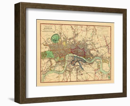 1818, London, United Kingdom-null-Framed Giclee Print