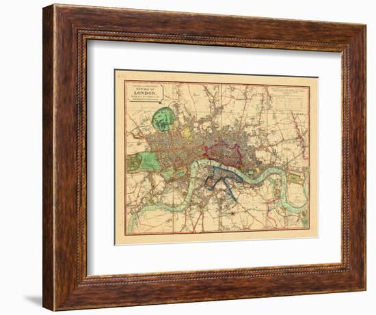 1818, London, United Kingdom-null-Framed Giclee Print